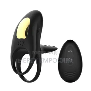 Cock Ring Remote-Controlled Vibrating Double Rings