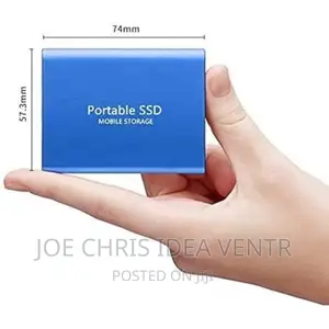 Photo - External Hard Drive - 500gb - SSD -Blue