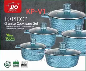 10pcs Jio Granite Cookware Set/Pot