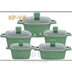 10pcs Jio 4corner Granite Cookware Set/Pot