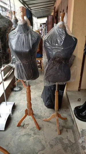 Female Black Body Dressform