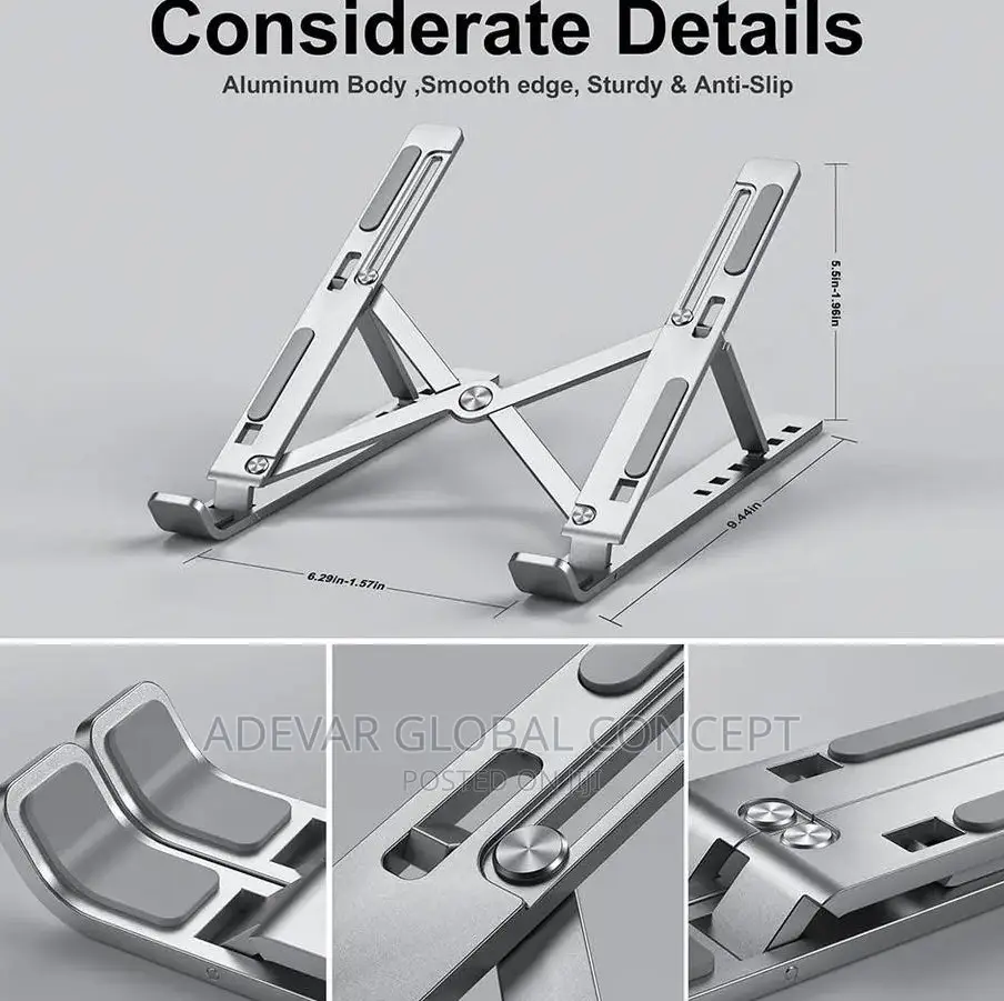 Portable Laptop Stand Aluminum Notebook Support Computer