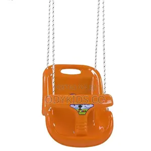 Kids Swing Outdoor Indoor Plastic Baby Kids Swing Long Rope