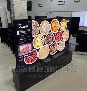 75 Inch Samsung Qled 2022 Air Slim Design With Faint Line