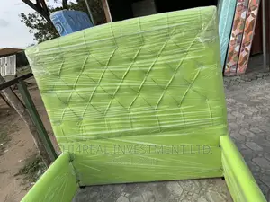 4.5 by 6 Solid and Quality Leather Bedframe