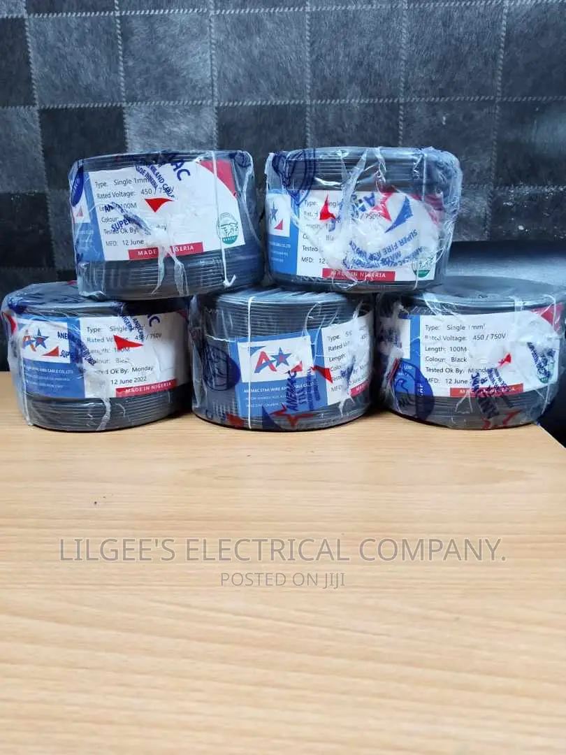 1mm Anemac Star Wire and Cable Original Nigerian Cable in Lagos Island
