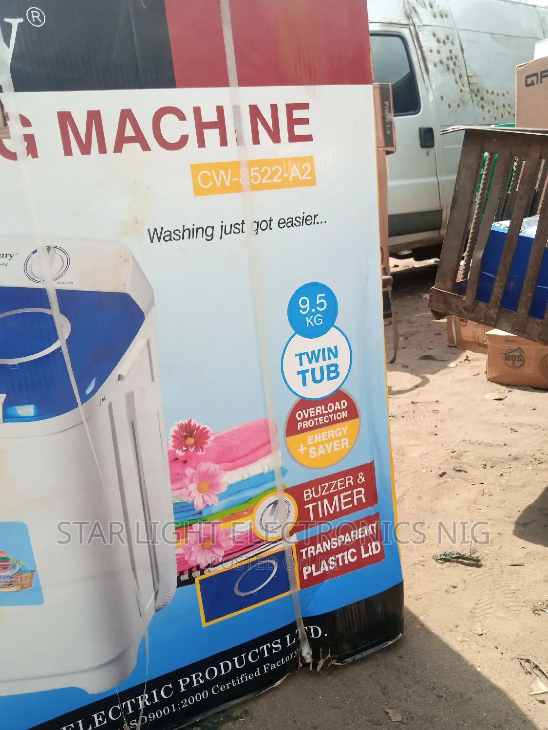 9.5kg Washing Machine
