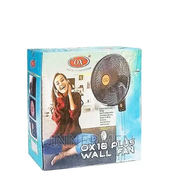 Ox Adjustable Wall Fan 18inches