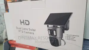 Dual Lens Solar PTZ 4g Ubox Camera