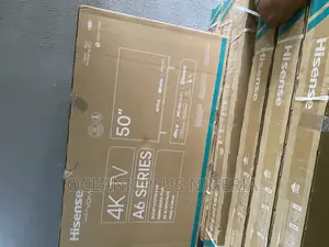 Durable Hisense 50" TV A6 Series(50A6K) With Wall Bracket