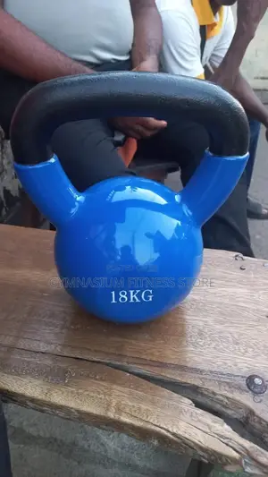 18kg Kettlebell Blue Color