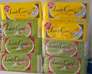 Ladycare Sanitary Pad With Wings 12packs