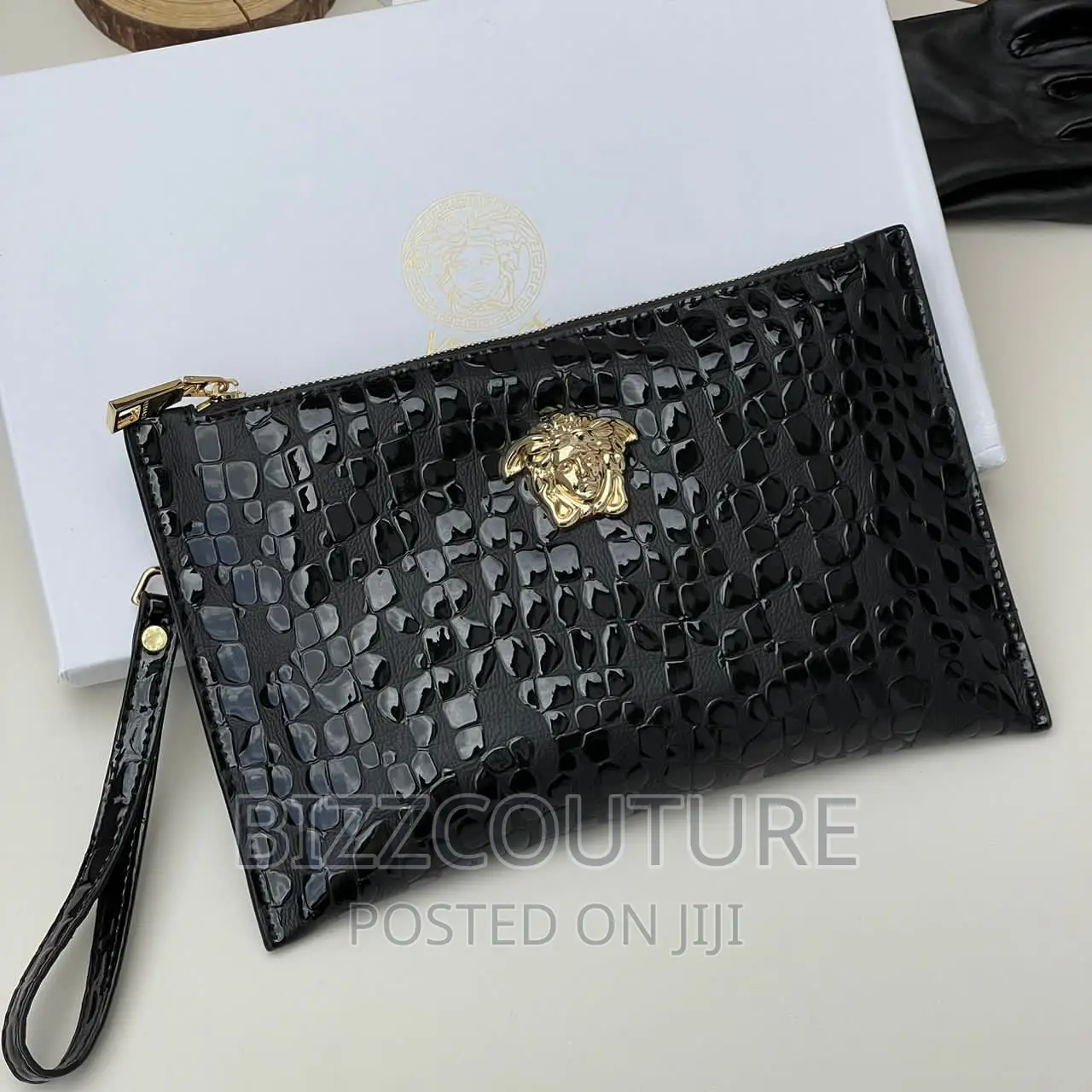 Original VERSACE CLUTCHES Bag Available in Store
