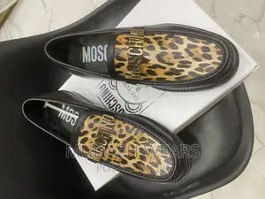 Italian Leather Moschino Luxury Shoe