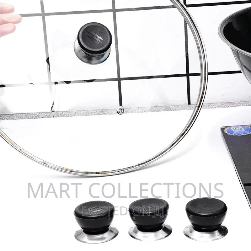 3pcs Replaceable Pot Cover Knob