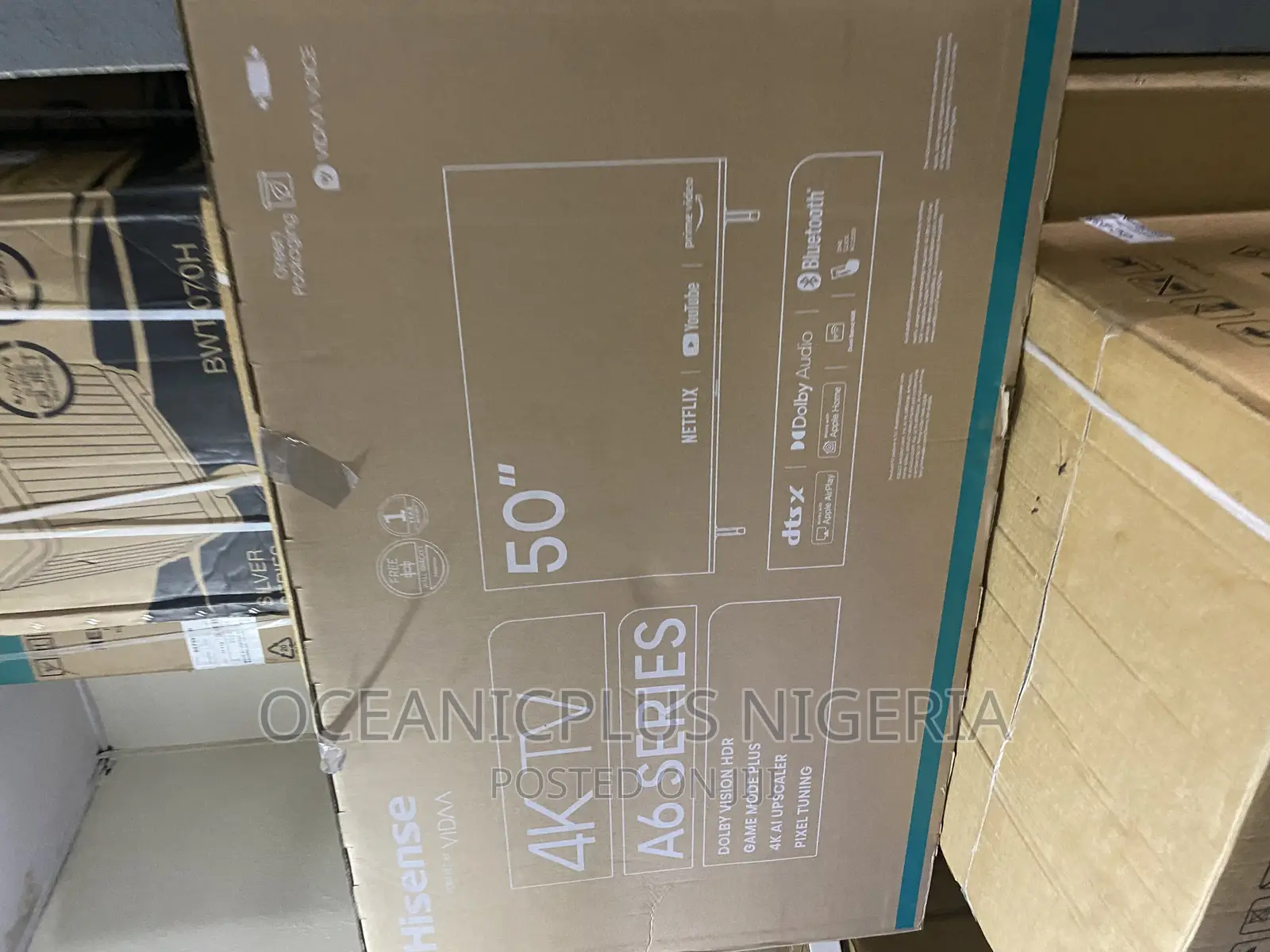 Sharp Hisense 50" TV A6 Series(50A6K) USB Wall Bracket