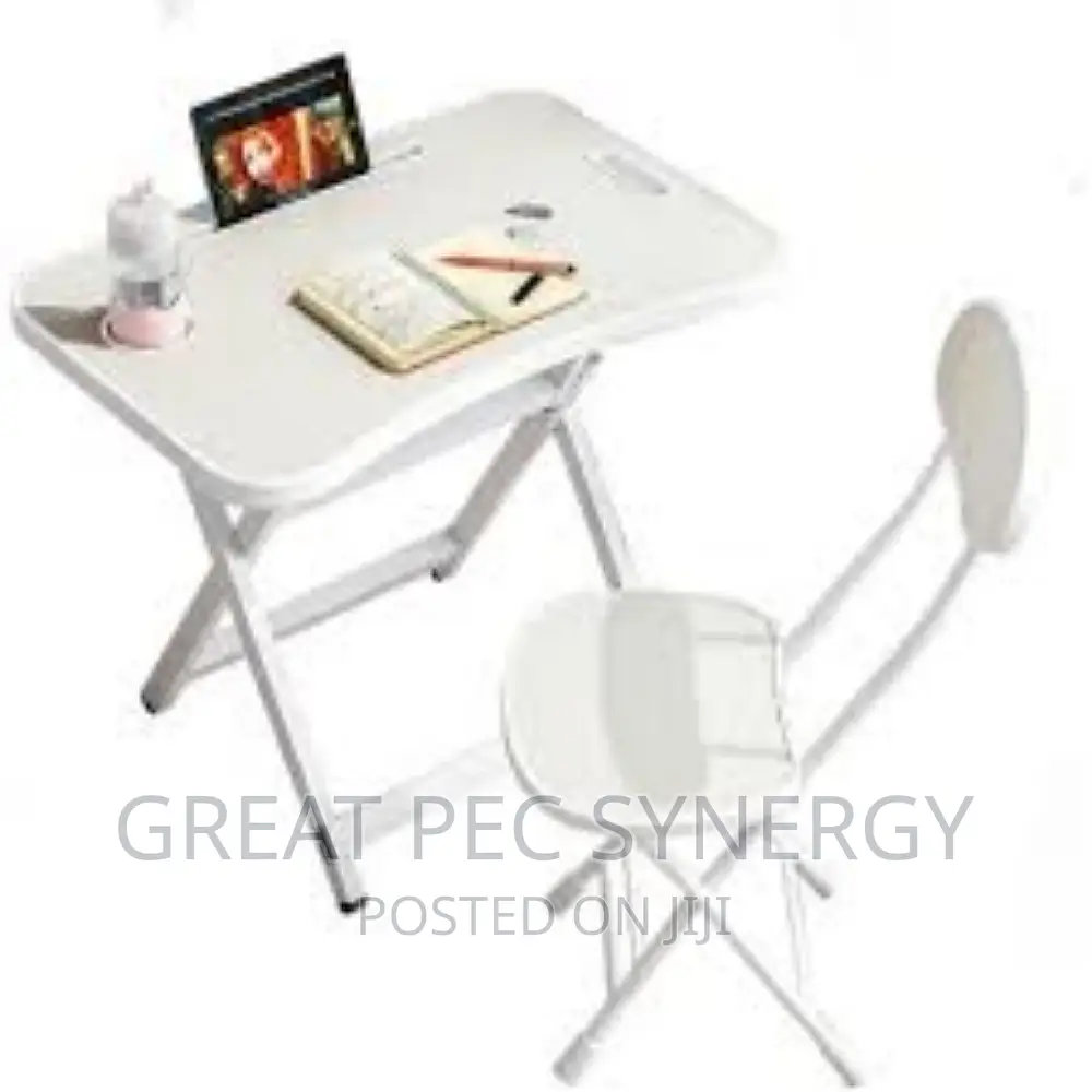 Foldable Reading Laptop Table and Chair