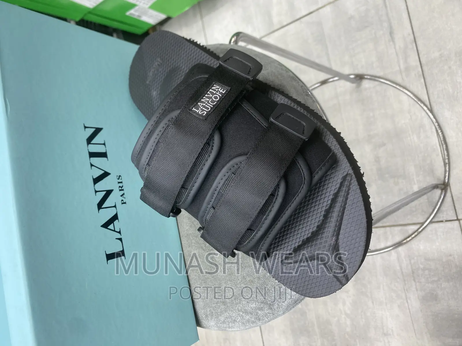 Luxury Lanvin Slide