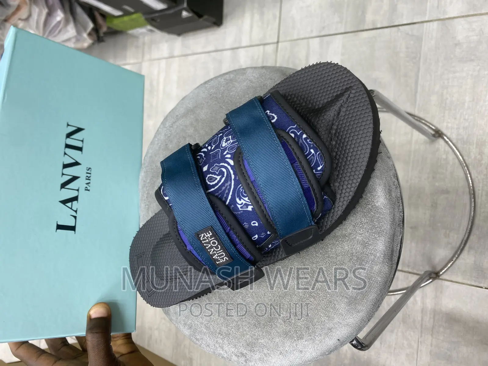 Luxury Lanvin Slide