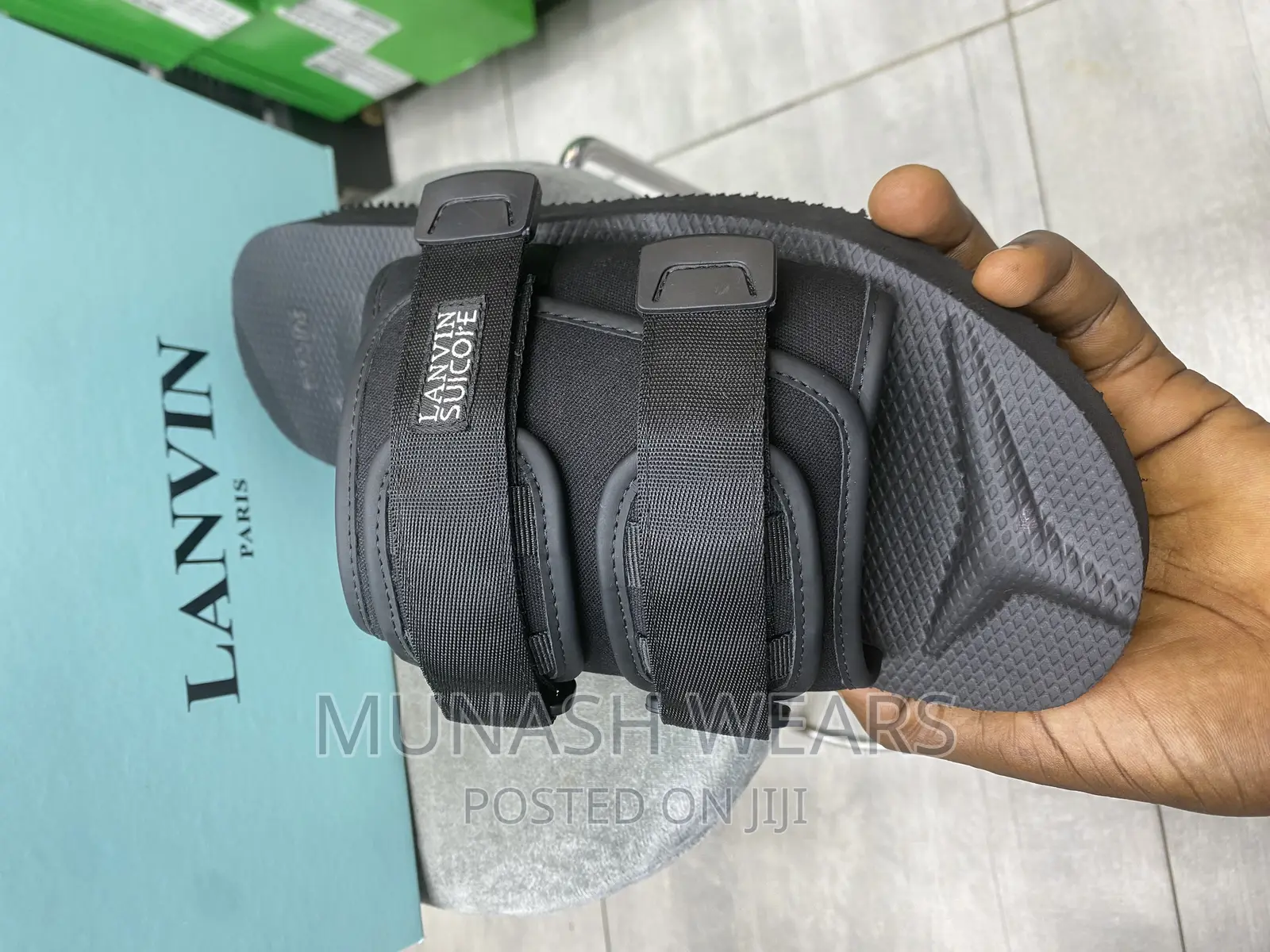 Luxury Lanvin Slide