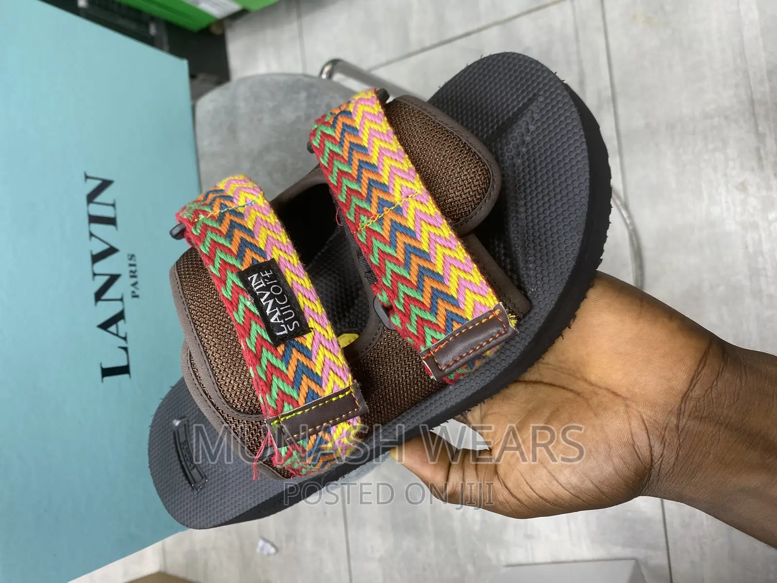 Luxury Lanvin Slide