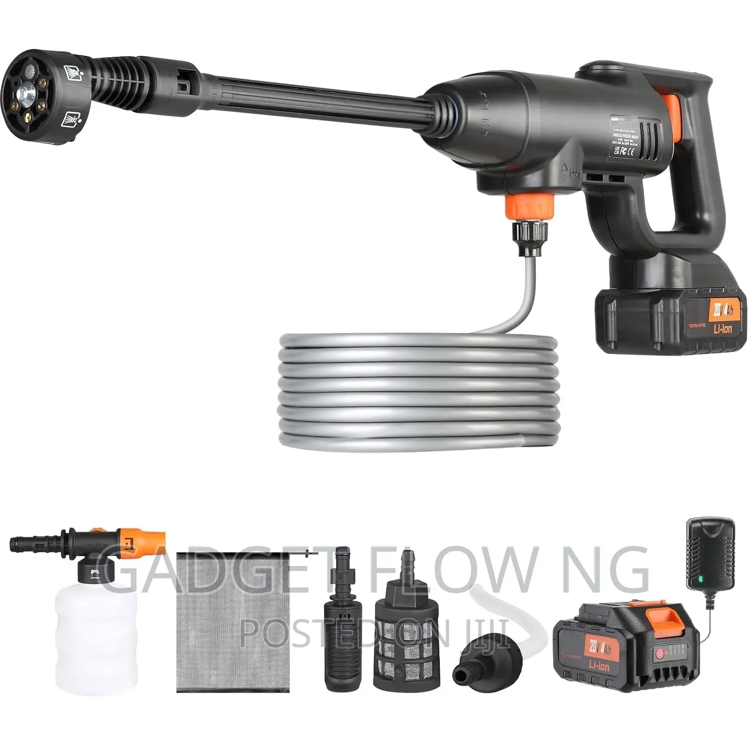 Portable Battery Power Cordless Washing