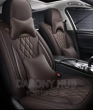 T-Max Full Coverage PREMIUM Seatcover-Brown/Cream/Black