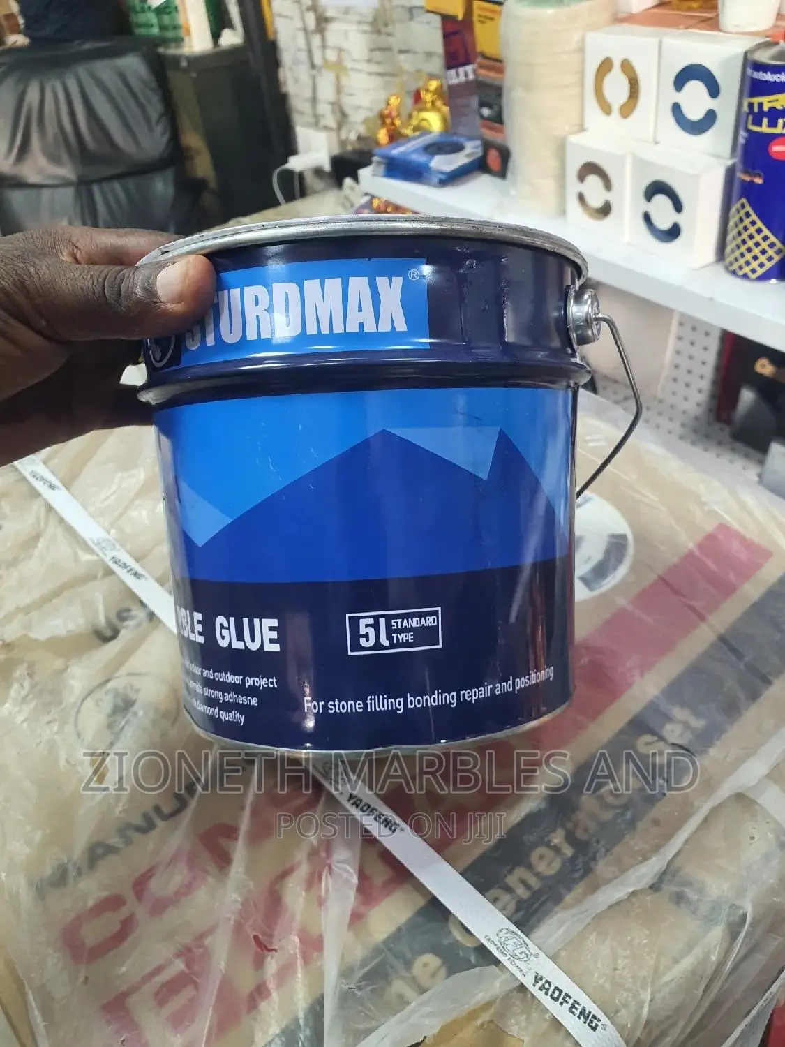 Sturdmax High Quality Marble and Granite Glue 5 Litres