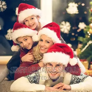 Christmas Santa Cap, Standard Quality 1 Pc