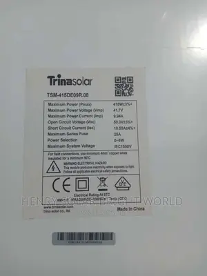415w Solar Panel Trina Solar