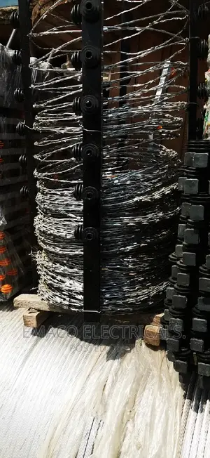 Electric Fence and Razor Barbed Wire