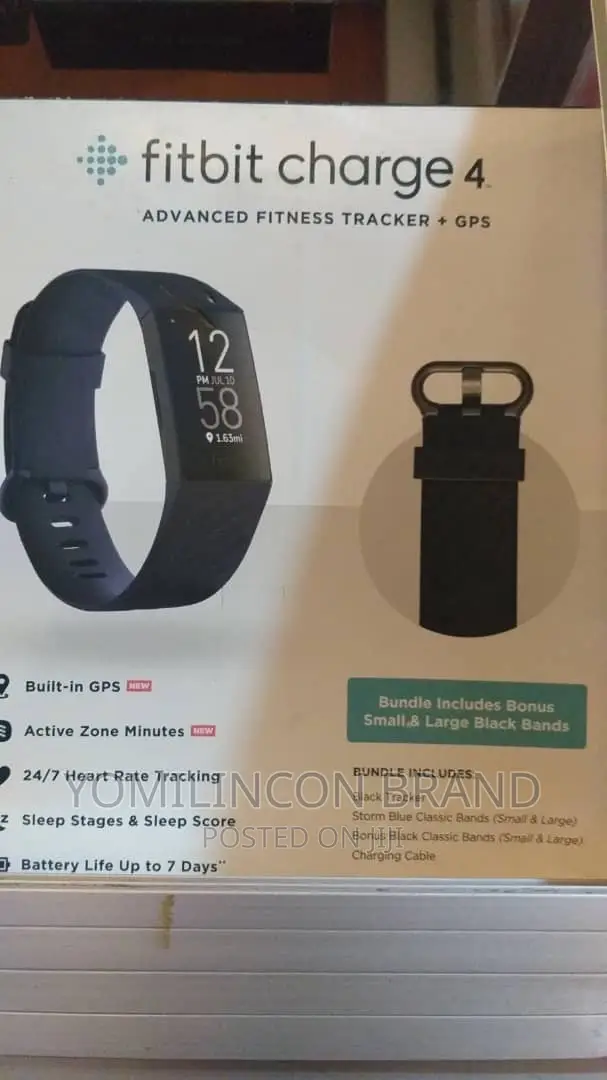 Fitbit Charge 4 -Black.