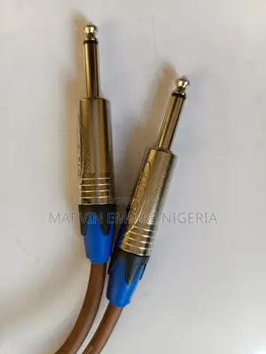 2pcs Thick Jack to Jack Cable for Speakers Keyboards 3yards