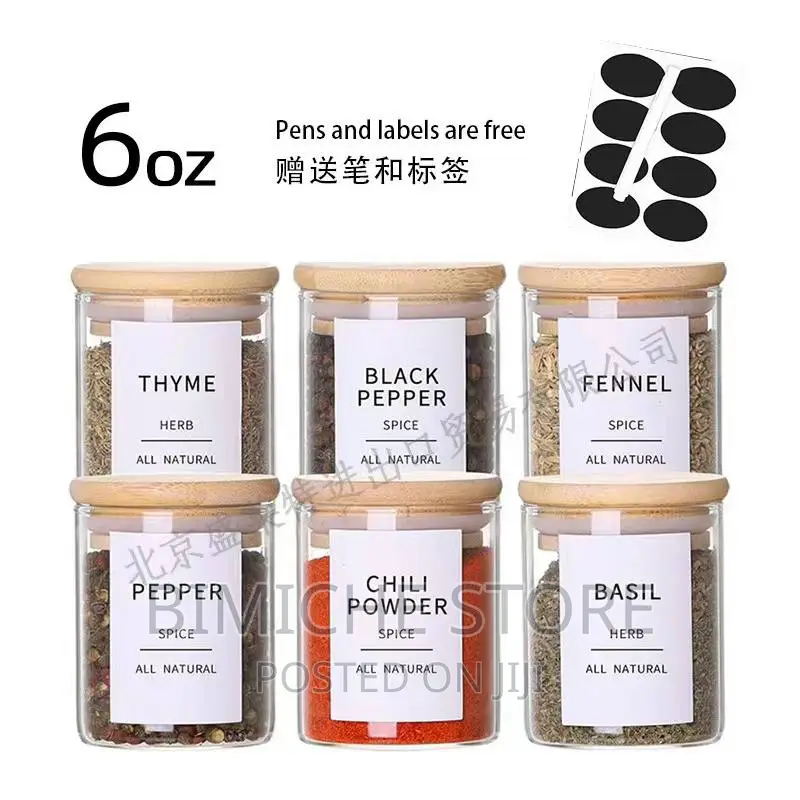 6 Pieces Spice Container