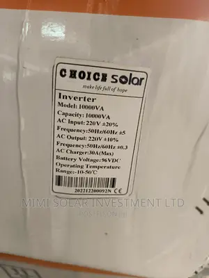 Choice 10kva Strong Inverter