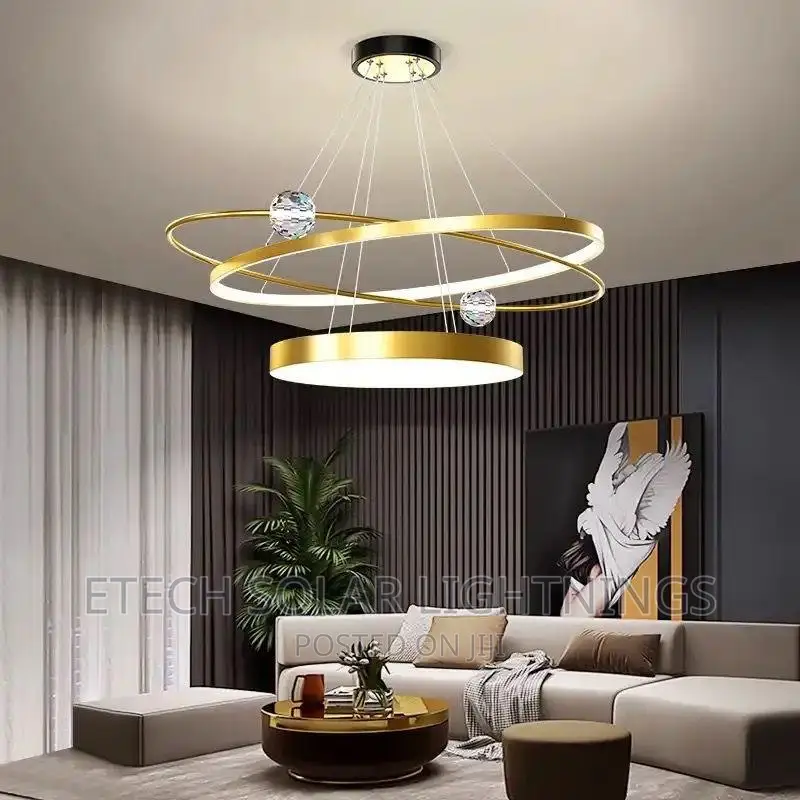800mm New Luxury L E D Dropping Chandelier Light