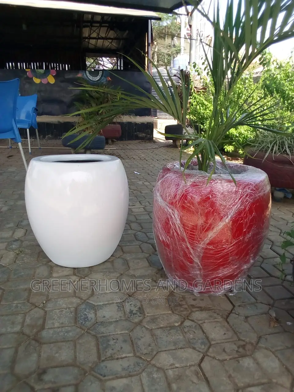 Fiber Concrete Pots