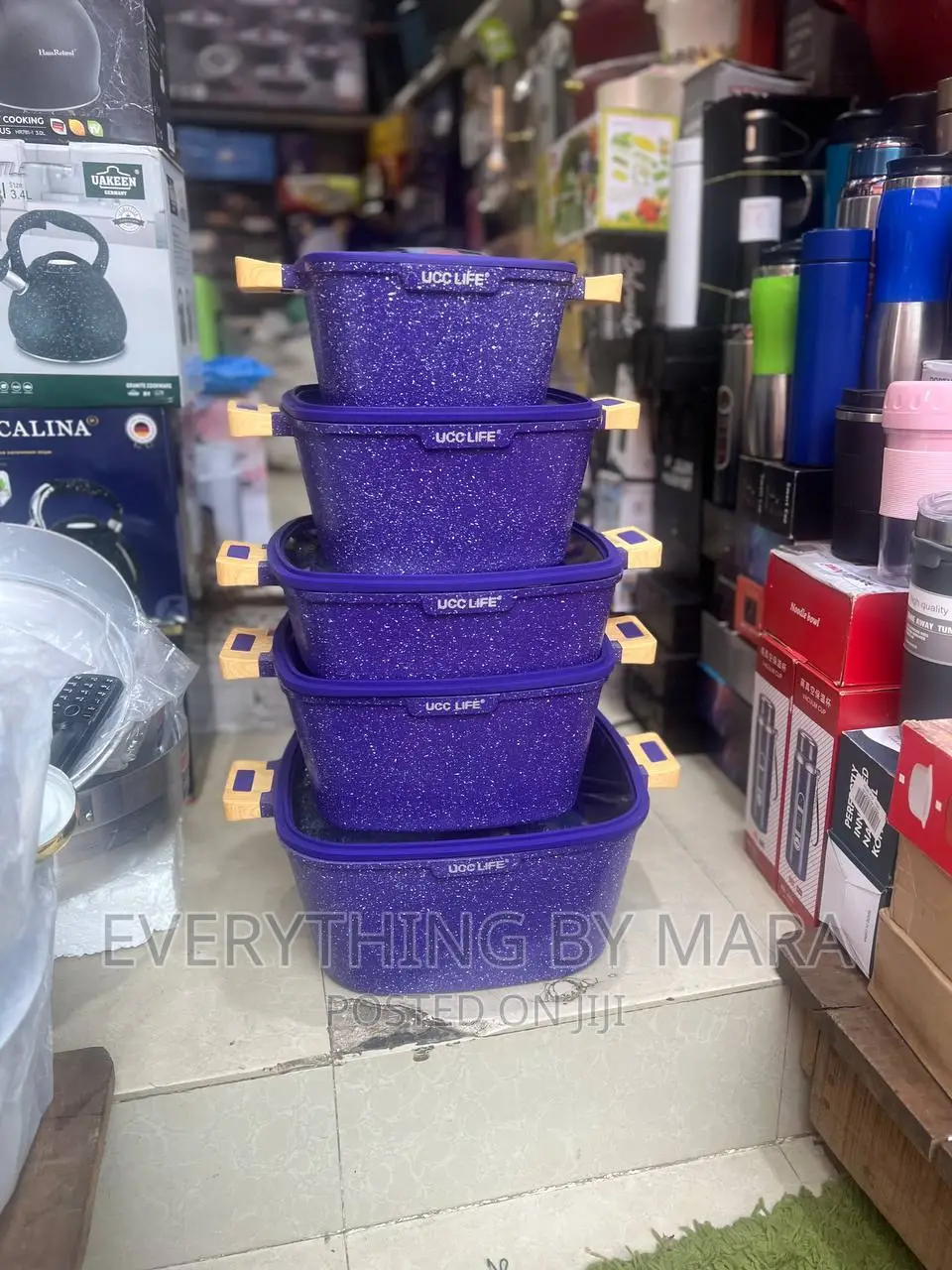 5 Sets Granite Cookware Set