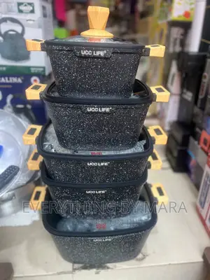 5 Sets Granite Cookware Set