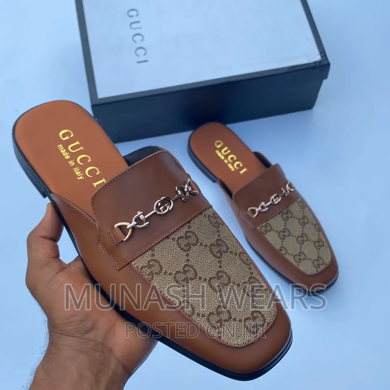 Luxury Gucci Half Shoe