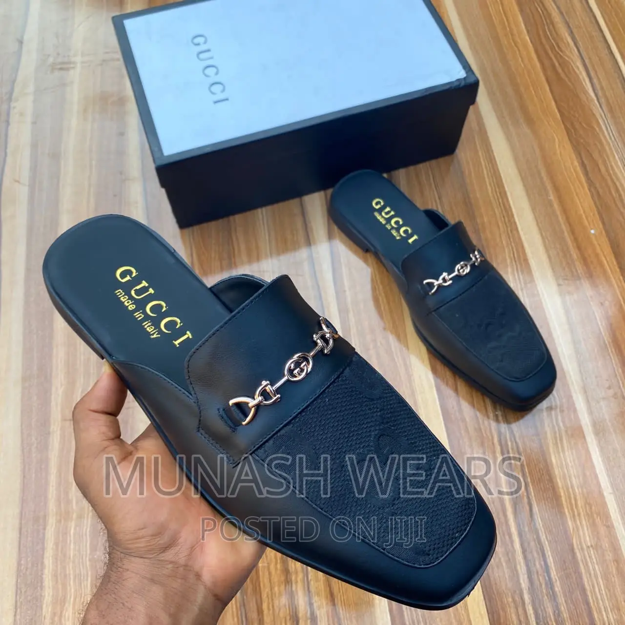 Luxury Gucci Half Shoe
