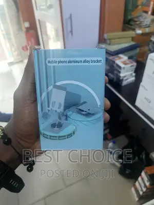 Phone Table Stand 360 Rotation (Aluminium Body)