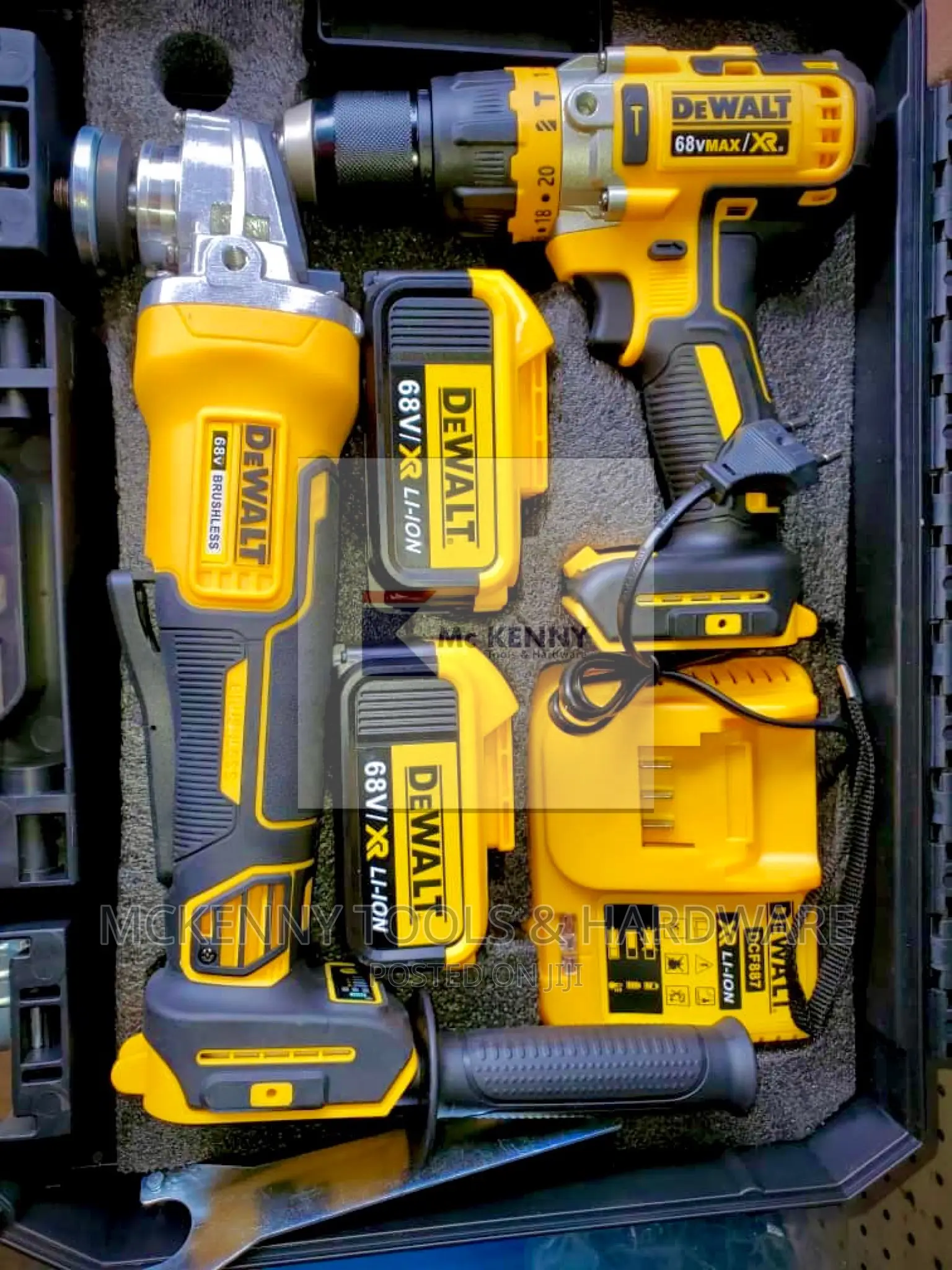 Cordless Angle Grinder X Impact Drill Screwdriver