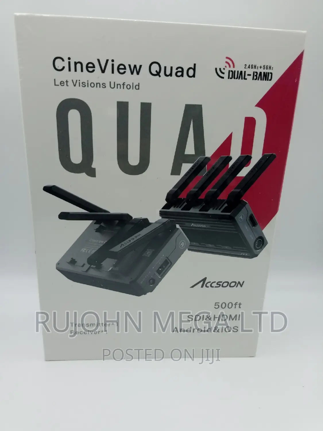 Accsoon Cineview Quad 500ft SDI and HDMI Video Transmitter