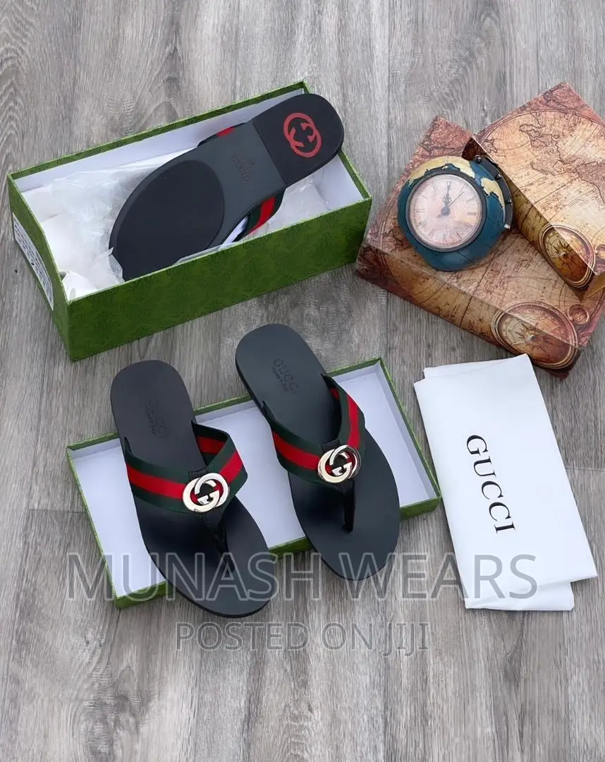 Gucci Leather Slipers