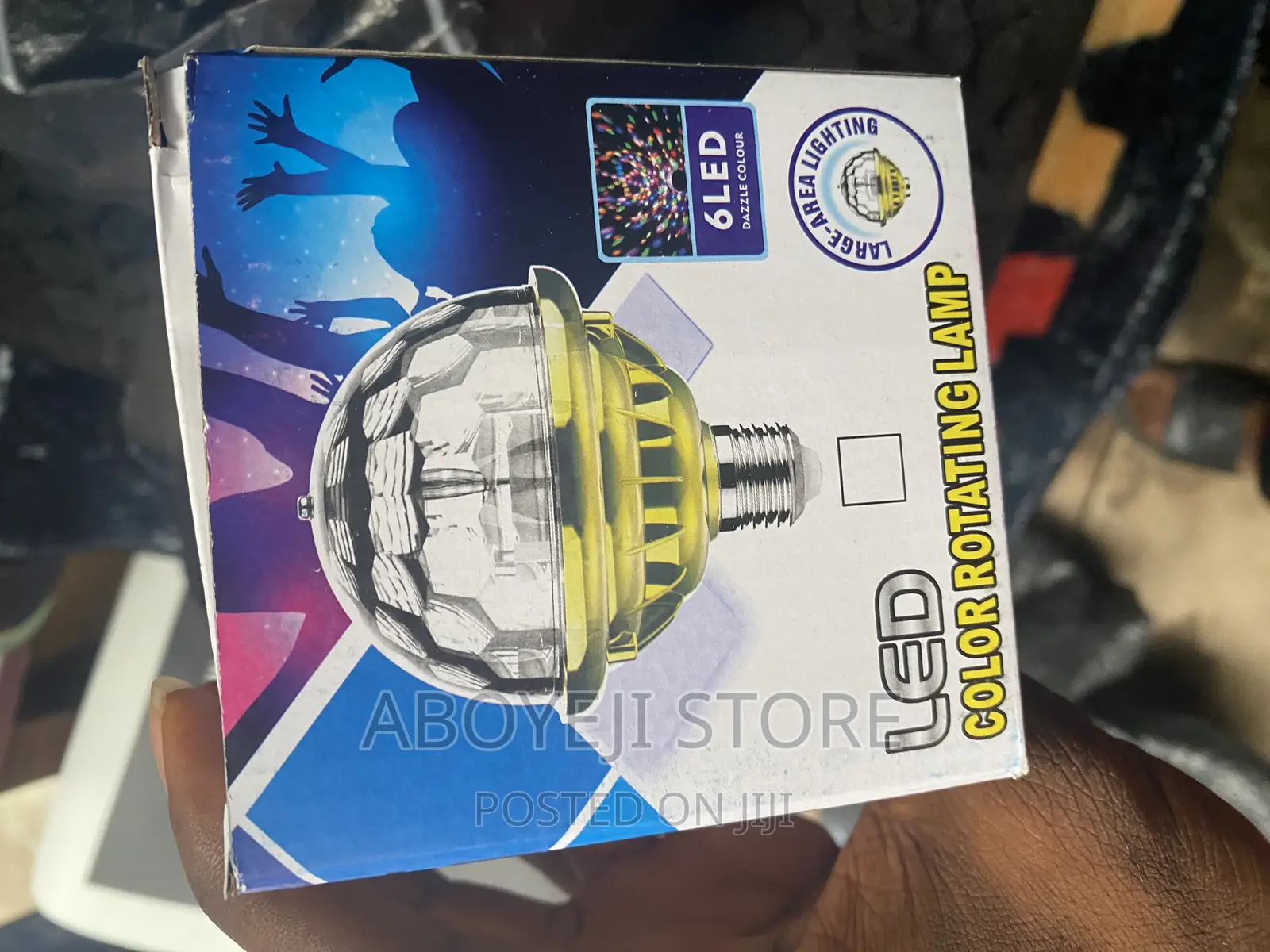 Rotating Magic Ball Light Bulb