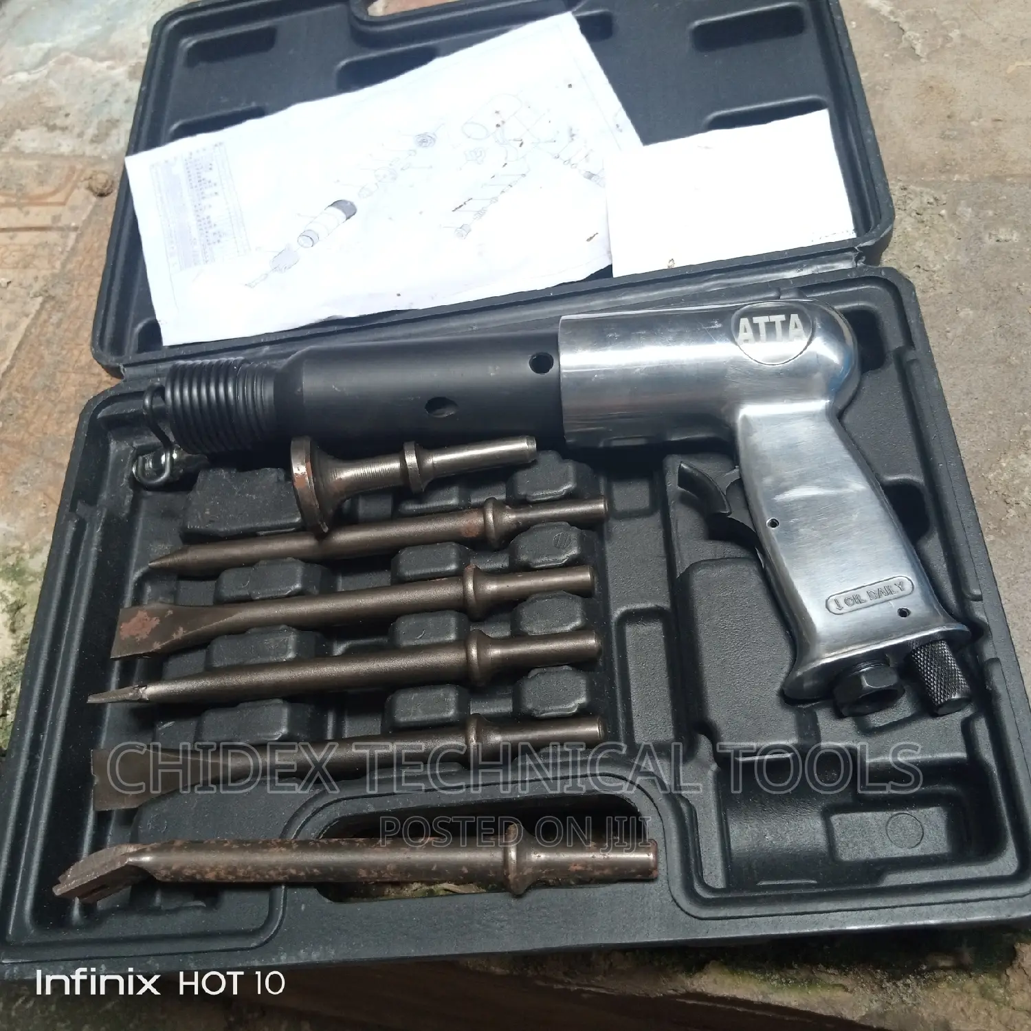 Air Harmer Drill Wt Various Chisel