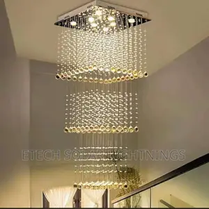 Exclusive Luxury LE D Rain Dropping Chandelier Light