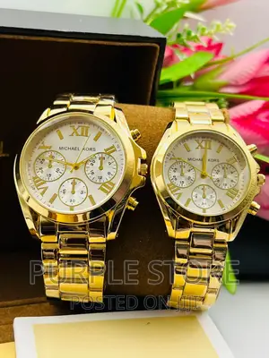 Michael Kors Couples Gold Wristwatch
