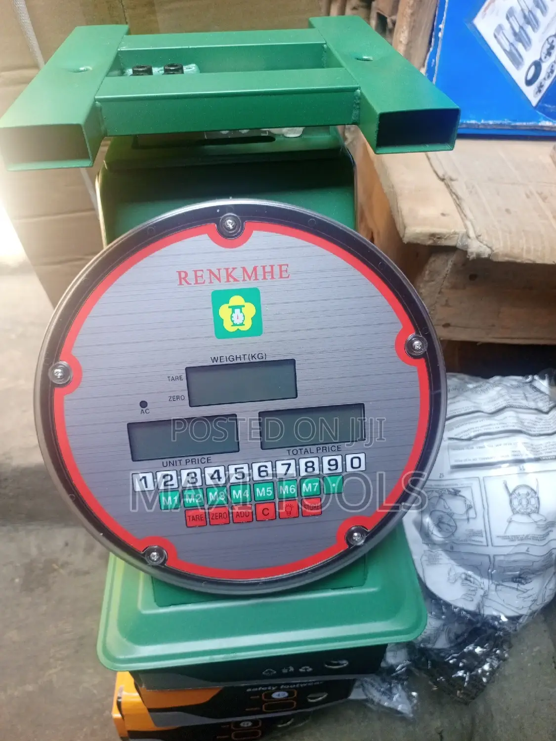 Electric Digital Heavy Duty Black Table Scale